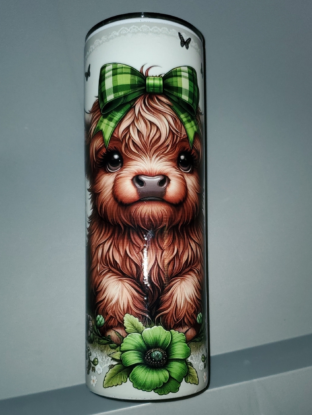 B2G1F 20oz Skinny Tumbler, Highland Cow, New